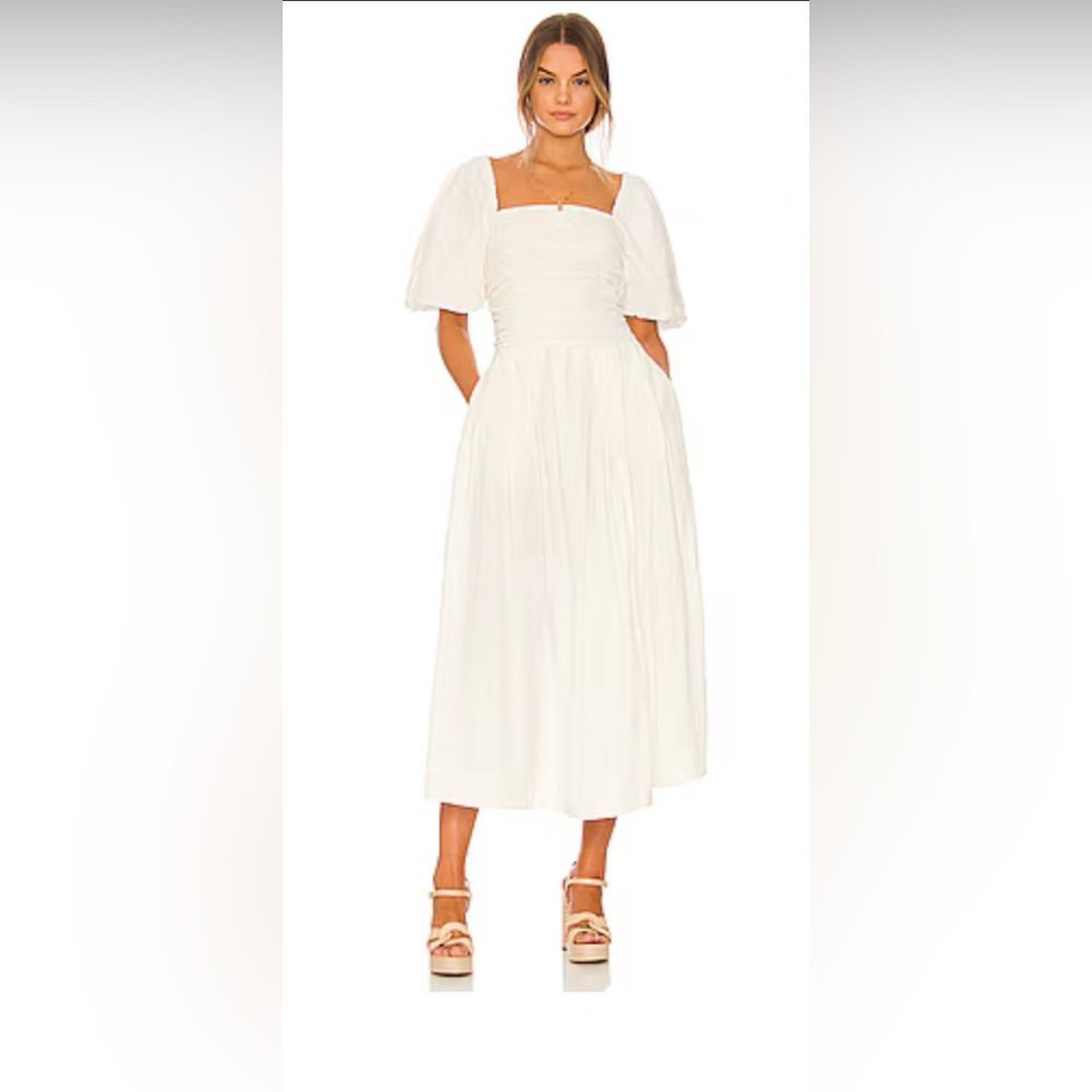 Free People Ain't She A Beaut Midi Dress NEW XS it’s brand new with one defect